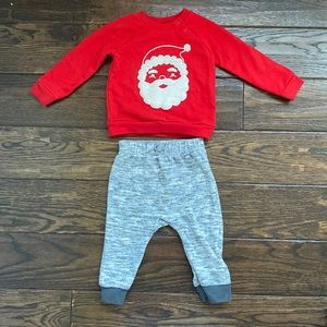 Cat & Jack Santa Outfit